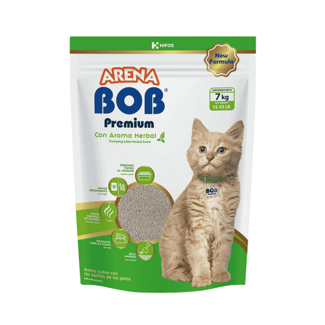 Bob Premium Aglutinante Aroma Herbal 7 kg