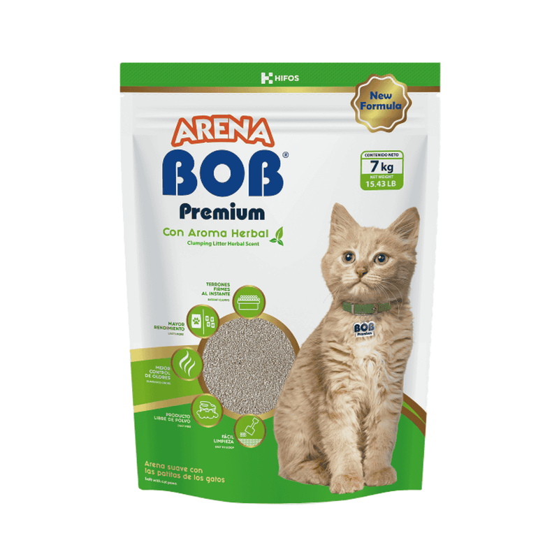 Bob Premium Aglutinante Aroma Herbal 7 kg
