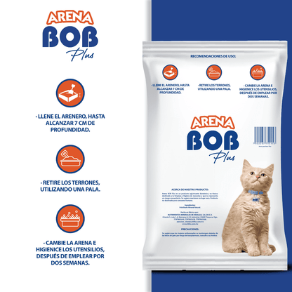 Bob Plus Aglutinante Sin Aroma 10 kg