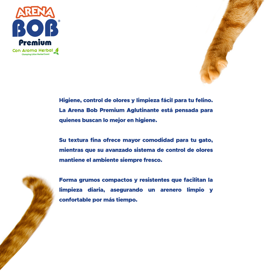 Bob Premium Aglutinante Aroma Herbal 7 kg